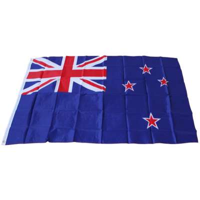 Cheap custom made promotional new zealand garden  flags