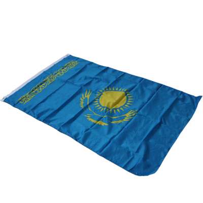 Cheap custom made soccer Kazakhstan multinational flag