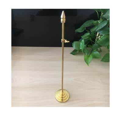 cheap gold flag pole  hot selling table flag stand from China